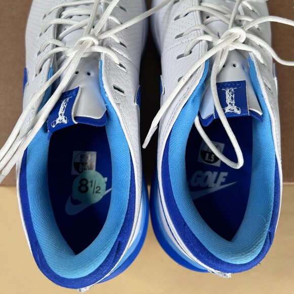Nike Air Zoom Victory Tour 3 Golf Cleat Shoes Men 8.5 University Blue DV6798-144 - Picture 8 of 12
